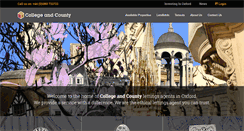 Desktop Screenshot of collegeandcounty.biz